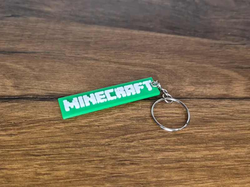Minecraft Keychain