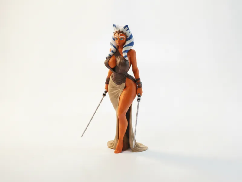 Darkside Ahsoka Beeldje Star Wars 3D Printbaar