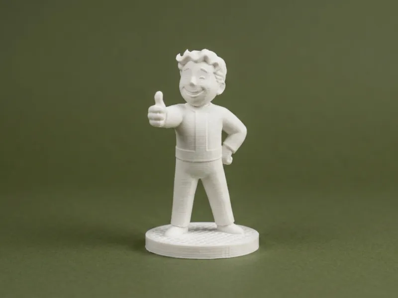 Vault Boy – Figurine mascotte inspirée de Fallout
