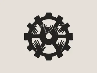 Workers' Day Unity Gear Art - 3D Printable