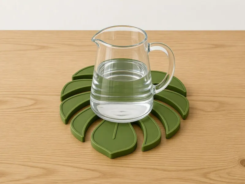 Monstera Leaf Trivet — Botanical Hot Drink Coaster