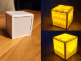 LED Mother's Day Cube with a Hidden Message-0