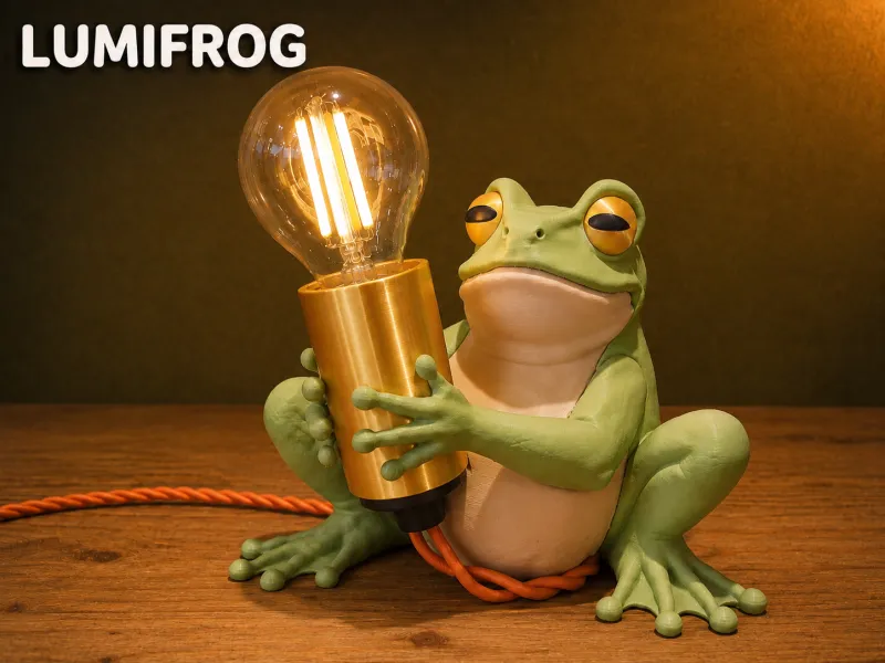 lumifrog -e14 table lamp-