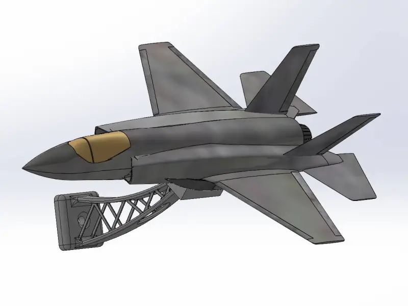 F-35A LIGHTNING Wall Mount
