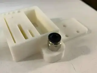 Ender V3 SE/KE Tool Holder with filament guide PC4-М10x1.5