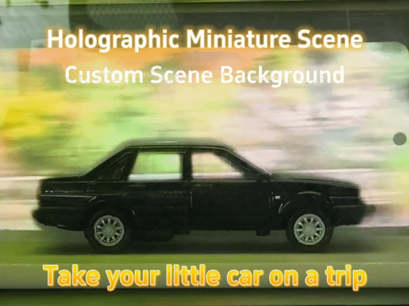 Holographic Miniature Scene Display Box
