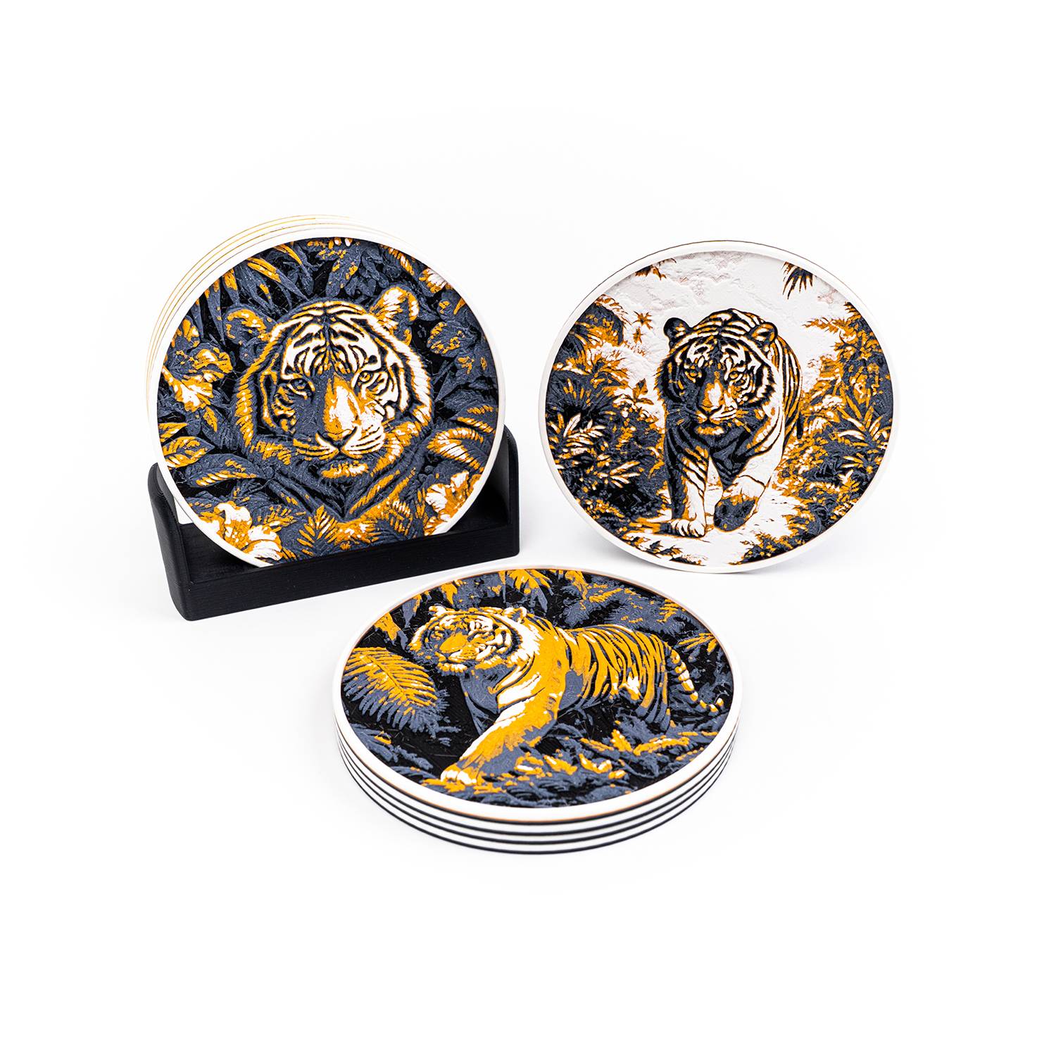 Tiger Coasters