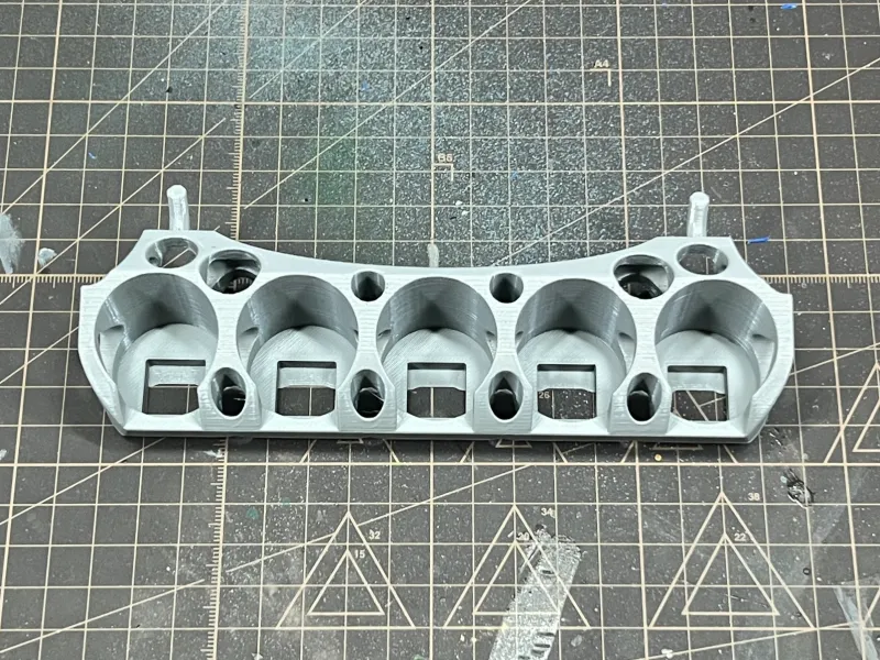 5x 17ml-Flaschen Farbständer Minimal für Lochwand