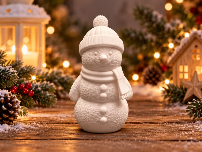 Snowman Tealight Holder