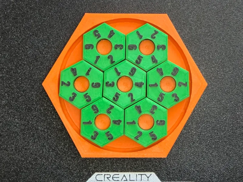 6 x 7 HEX CODE CRACKER Puzzle PRIME SET NUMBER SOLVING GAME
