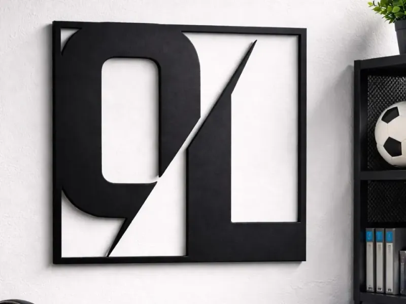 Quadro Decorativo Olympique Lyonnais