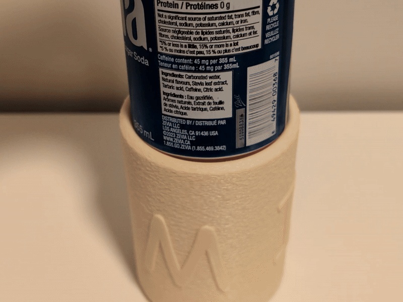 Blikjeshouder voor frisdrank / Soda
