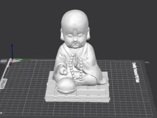 Buddhist Monk Statue