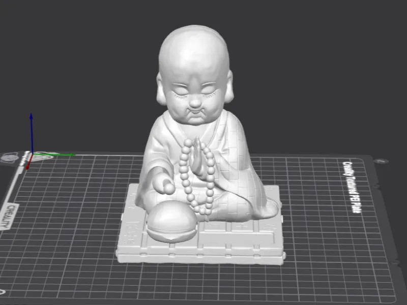 Buddhist Monk Statue