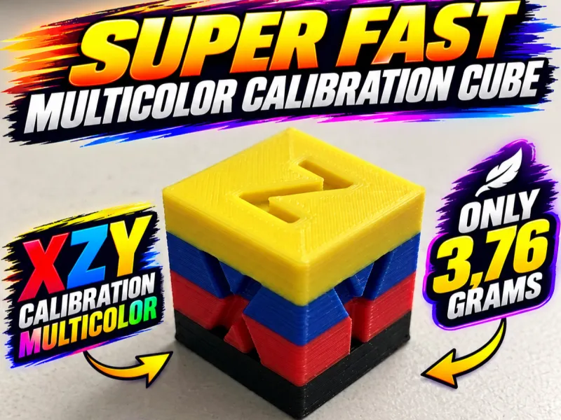MULTICOLOR CALIBRATION CUBE TEST XYZ