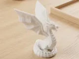 Figura Dragon Low Poly-0