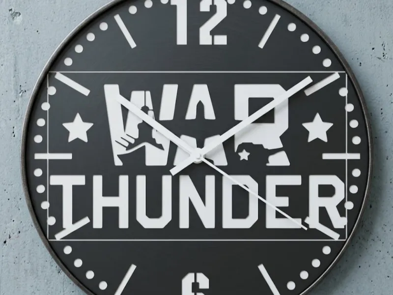 Wall clock War Thunder