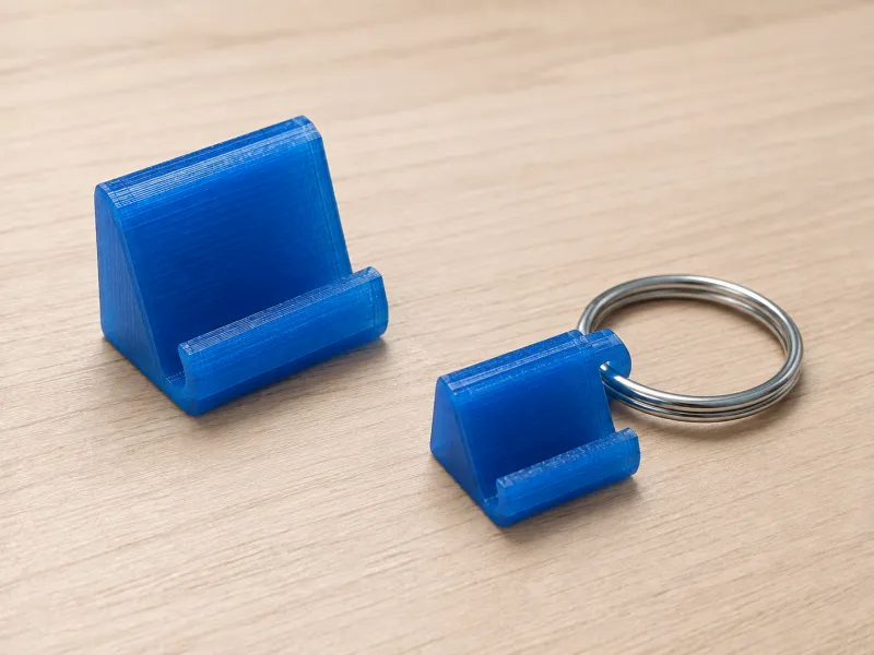 Pocket Phone Stand Keychain — 12 mm & 16 mm — CC0 Spotlight
