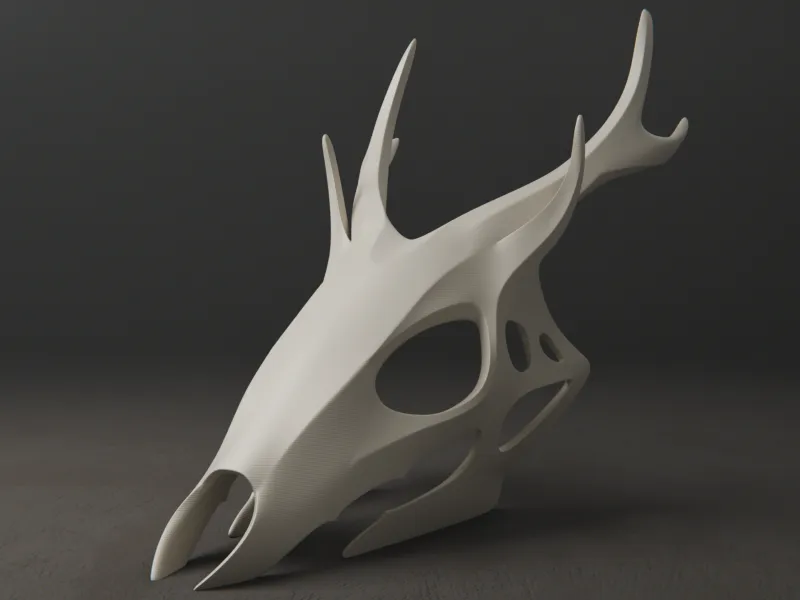 Wendigo skull