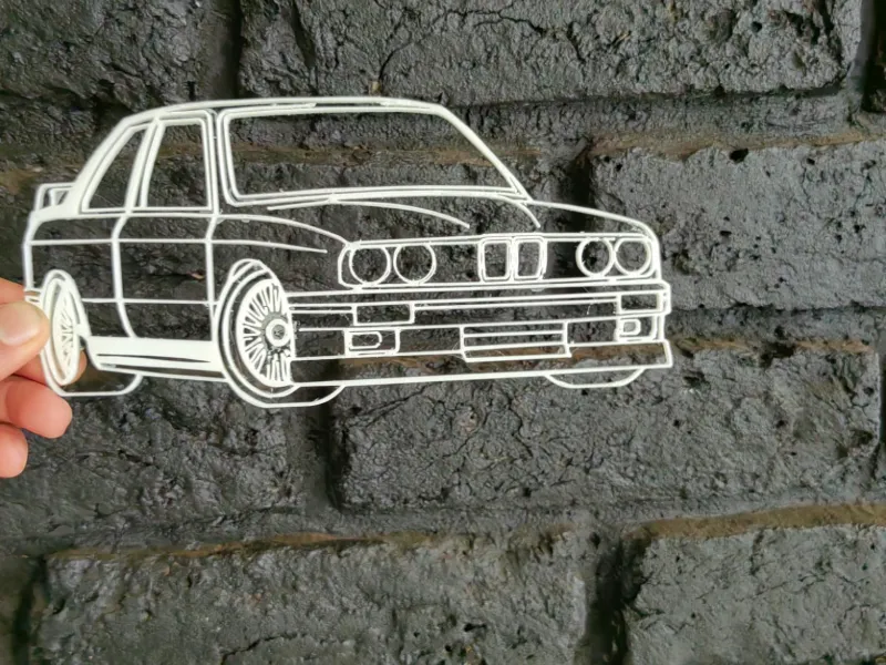 e30 m3 wall art