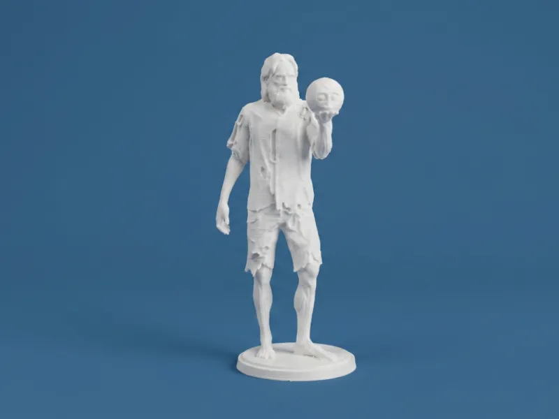 3D-модель Чака Ноланда из фильма «Изгой»