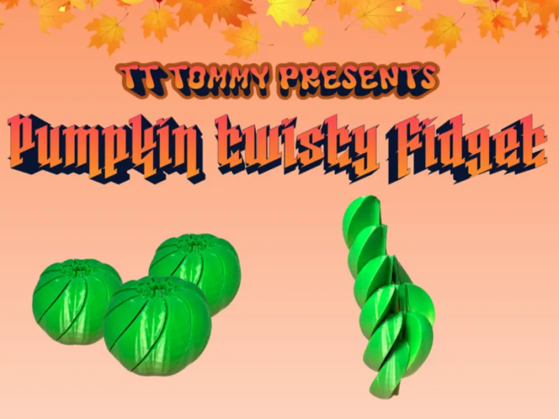 twisty pumpkin fidget