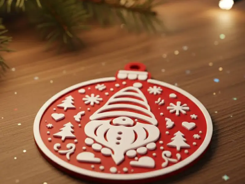 christmas ball sphere GNOMO