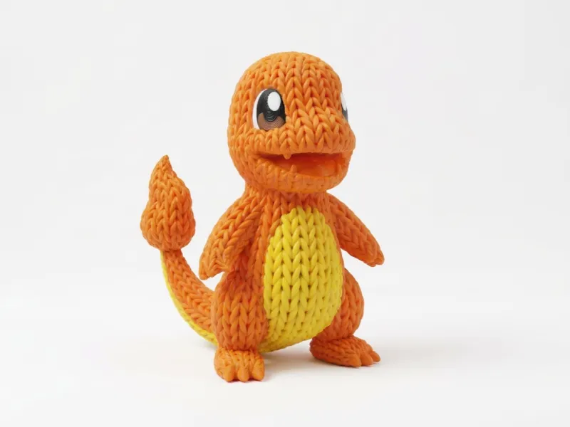 Charmander de Tricô