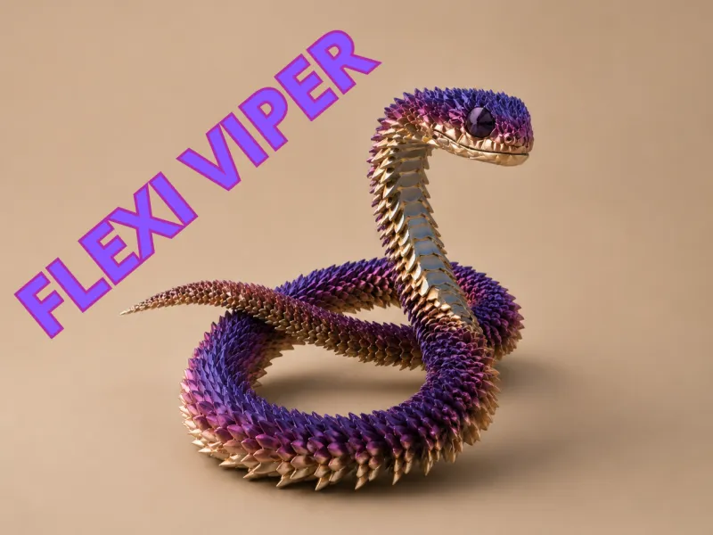 Serpiente Flexi - Víbora articulada