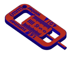 Tire Thread Depth Gauge
