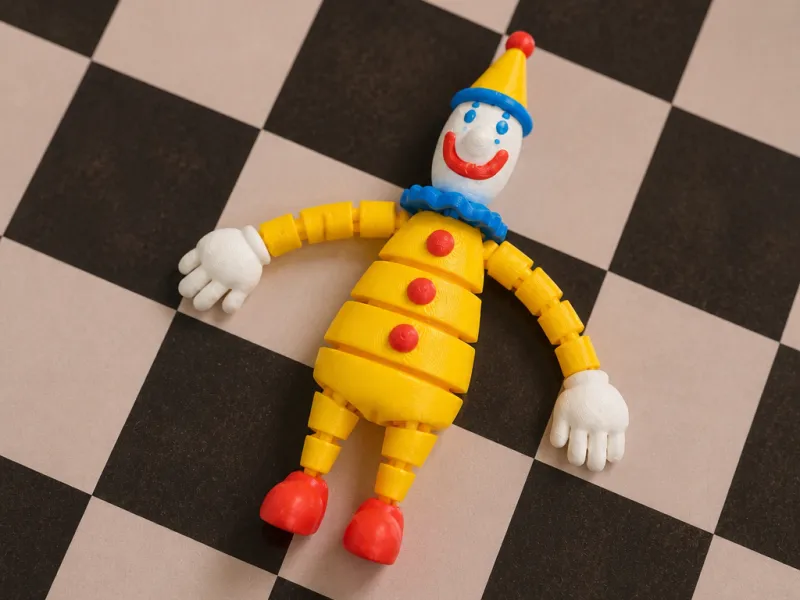 The Amazing Digital Circus Kaufmo Flexi Toy