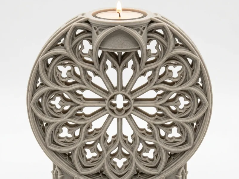 Home Decor Unique Mandala Art Candle Stand
