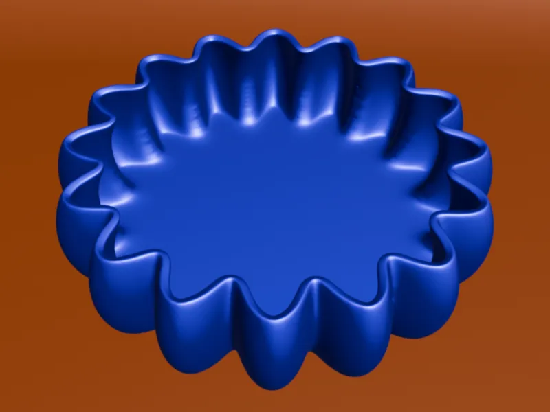 Lotus Flower Decorative Bowl / Trinket Dish V3D ID-159