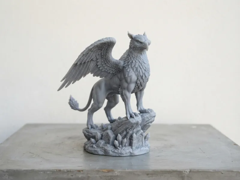 Statue de Griffon de la Série Aquarium
