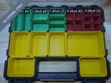 Dewalt shallow Pro Organizer storage bins-0
