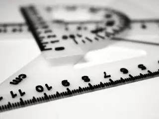 Geometry Set – Ruler, Protractor & Triangle