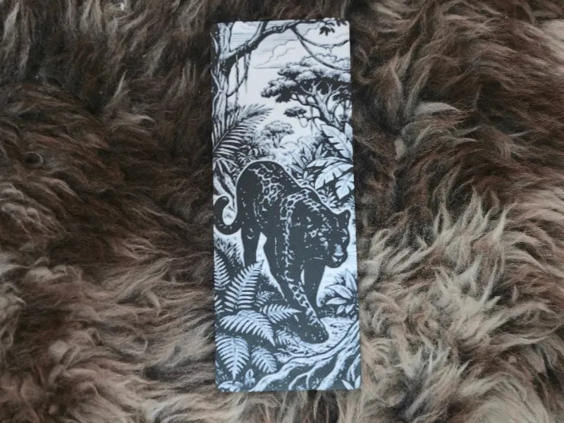 Cheetah in the Wild Wildlife Bookmark