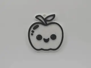 Cute Apple Keychain #1