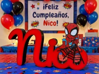 Spidey & Friends Personalized Name Sign - Nico Edition