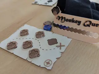Monkey Quest - Fun board game for 3-6 year olds
