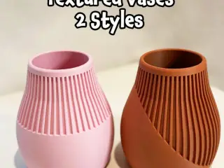 Textured Vases - Two styles