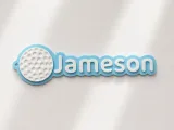 Golf Name Keychain - Jameson-0