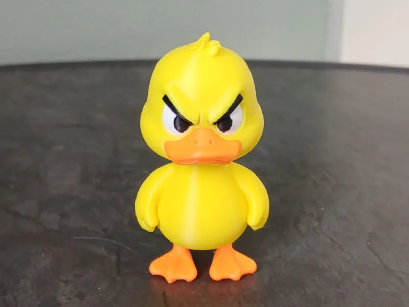 Angry Duck Figurine – Cute Funny Duck