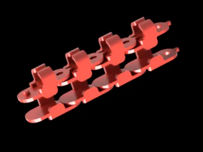 Cable holder for Creality FDM printer with PTFE tube mount
