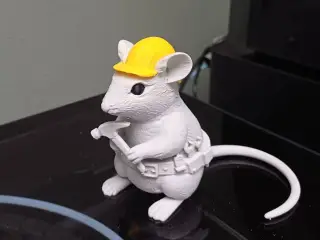 Hardworking Builder Mouse