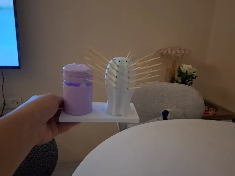 Cactus Toothpick and Salt Shaker Holder