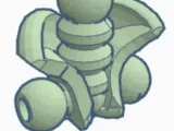 Low Poly Appendix (HIP BONE SECTOR)skeleton-0
