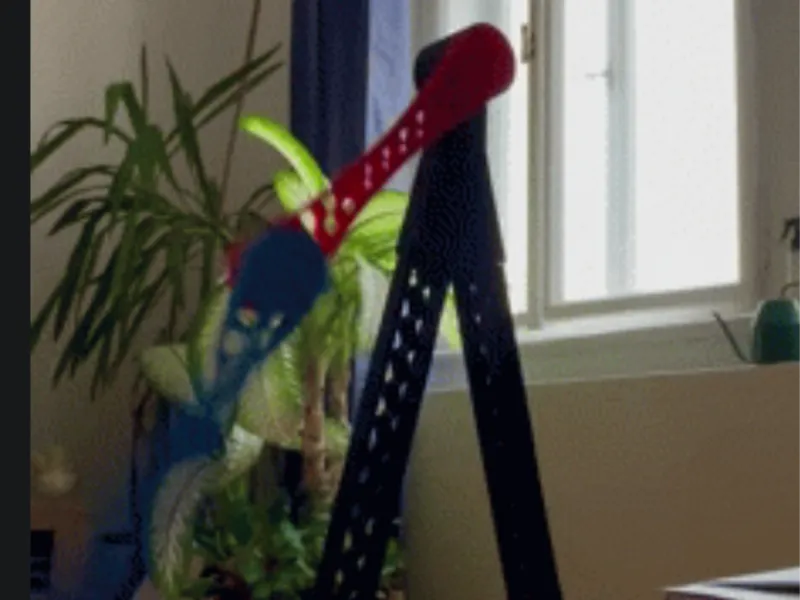 Péndulo Doble del Caos / Double Pendulum Chaos Mechanism