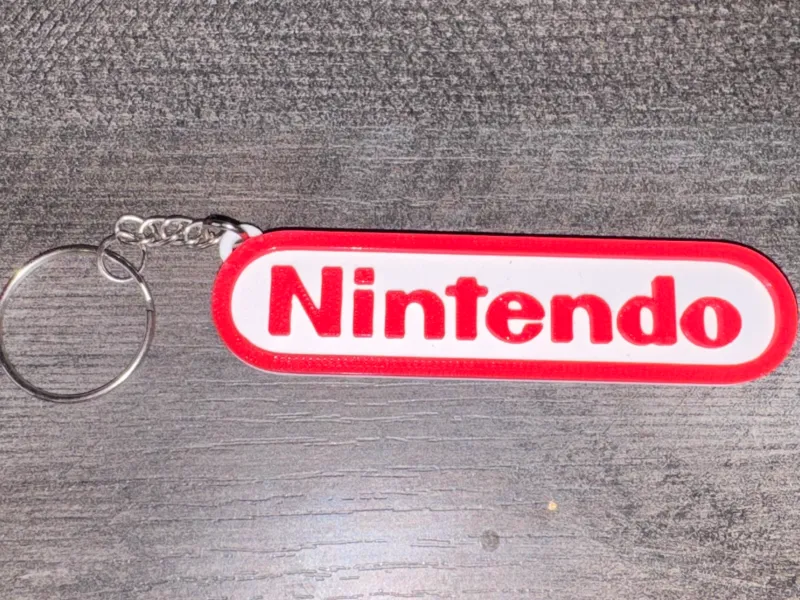 Nintendo LOGO Keychain