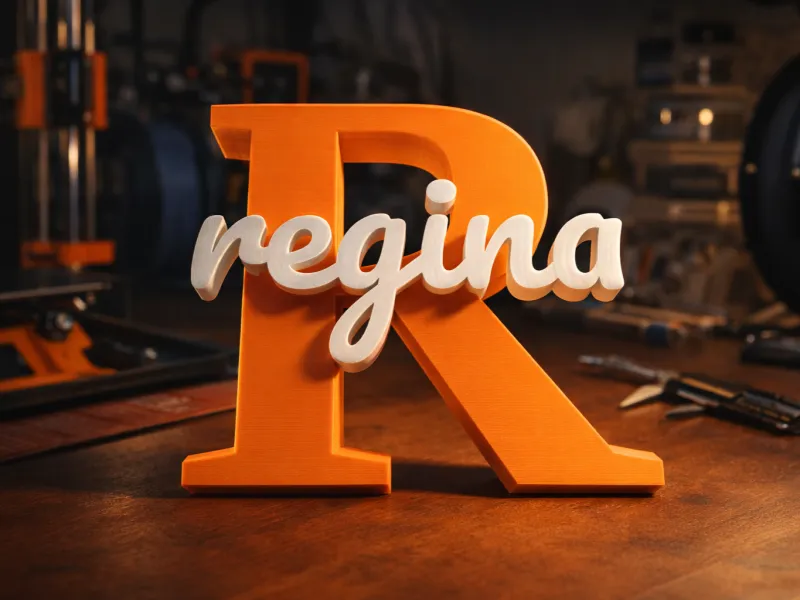 Wall Art Name Nombre_Regina